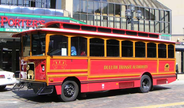 Duluth Transport Authority trolley 414